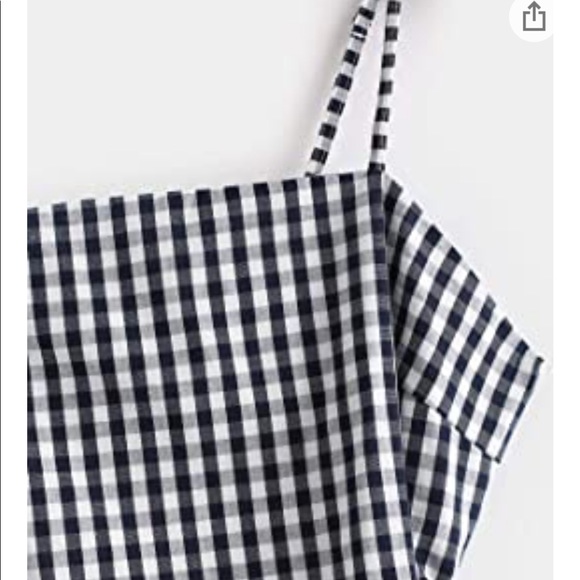 HOST PICK! NWT Zaful Gingham Mini Dress - Picture 4 of 6